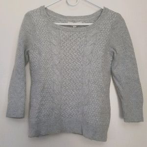 Light Grey Ann Taylor Loft Sweater